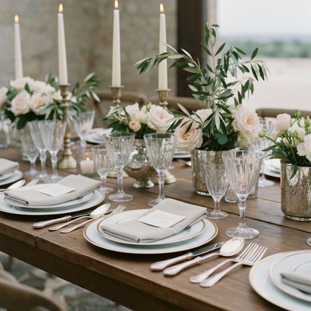 Elegant table setting