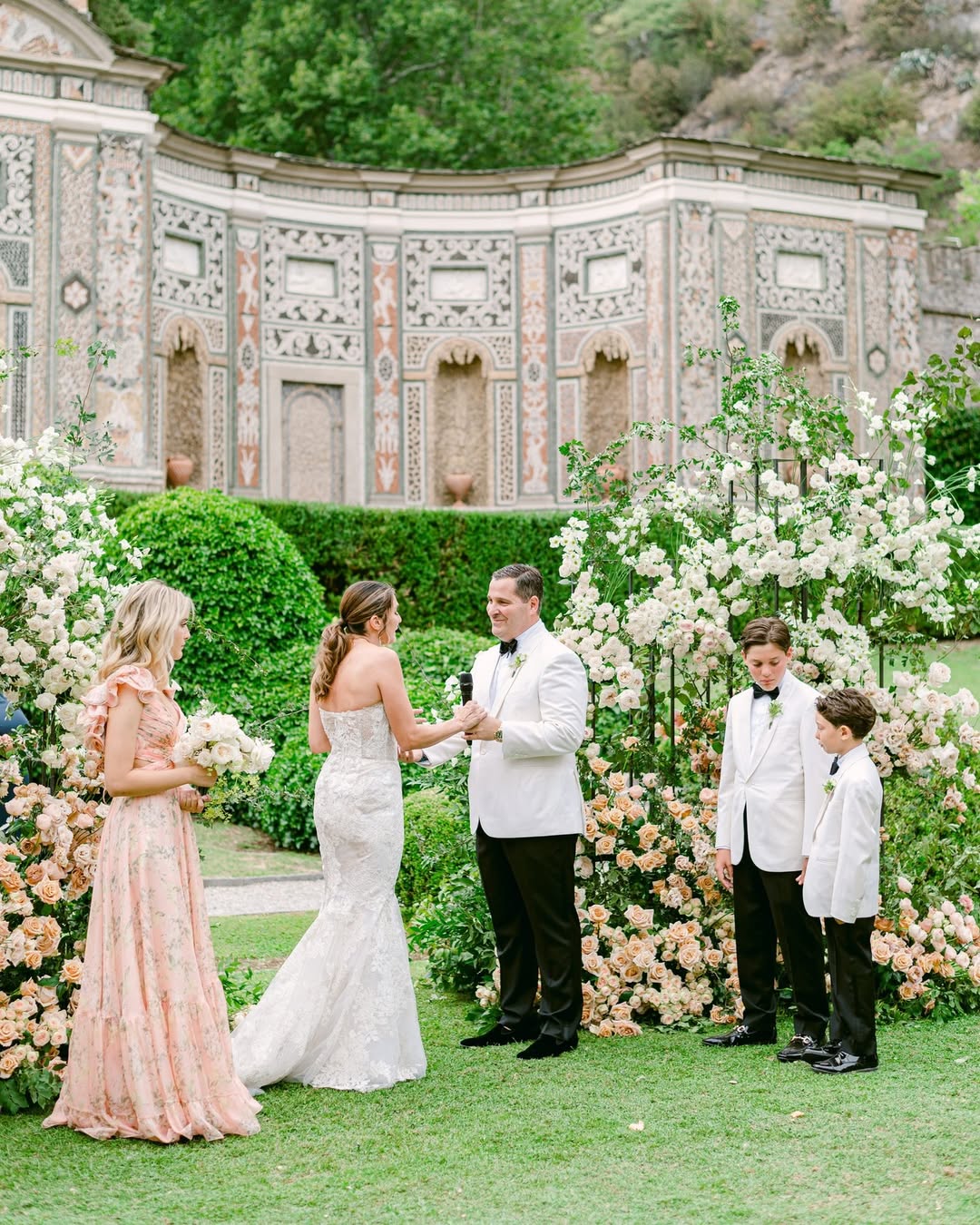 Refined wedding floral and reception design
